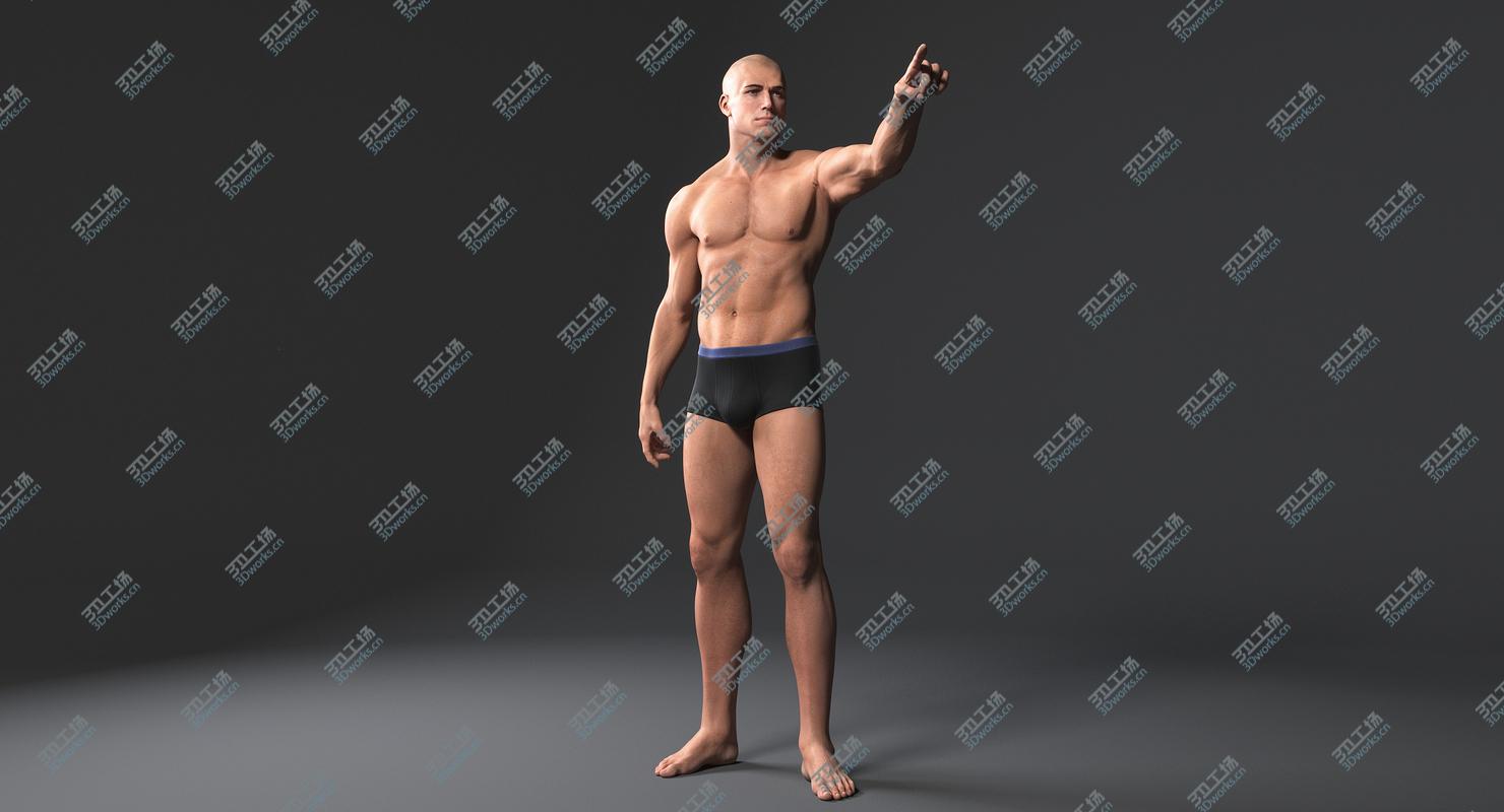 images/goods_img/20210115/Rigged Cartoon Man 05 Handsome Guy/3.jpg